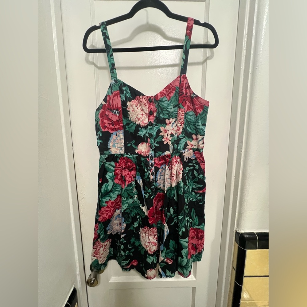 Urban Outfitters Kimchi Blue Multicolor Floral Blouse